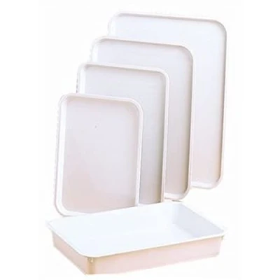 Image of Stalwart J841 High Impact ABS Food Tray, 14&quot; Length, 10&quot; Width, 1&quot; Height