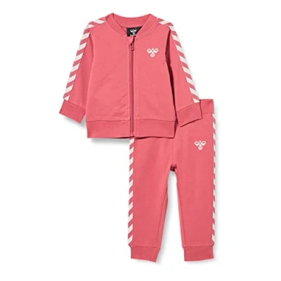 Image of hummel Girls&#039; Hmlbille Tracksuit, Baroque Rose, 62 EU