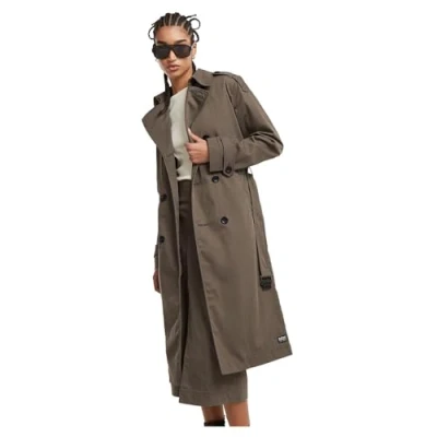 Image of G STAR Trenchcoat, Women&#039;s, Size: Small, Turf