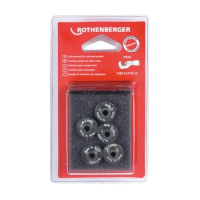 Image of Rothenberger 7.0056D &quot;INOX&quot; Cutter Wheel Black (5 Piece)