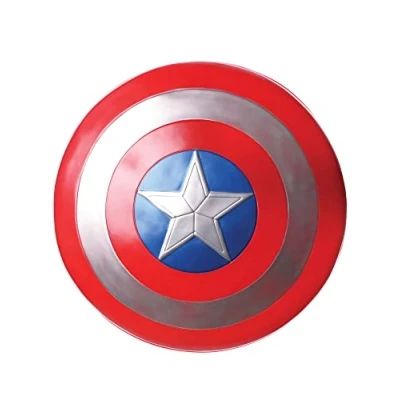 Image of Rubie&#039;s 200405NS000 Avengers Captain America Shield, Multicolour, One Size