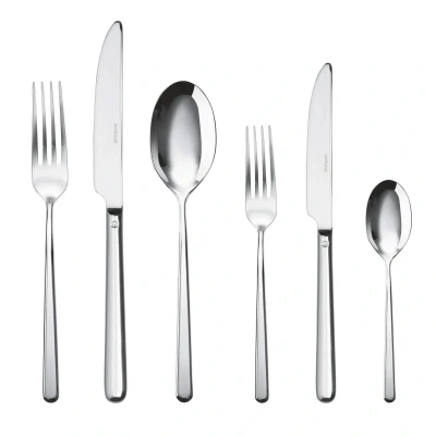 Image of Sambonet Cutlery Set Linear Stainless Steel 36 Piece