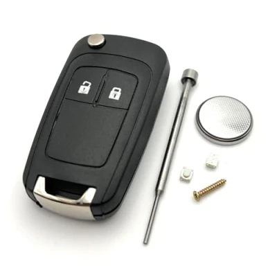 Image of Automobile Locksmith key Case Switches Battery Pin Removal Tool for Opel Vauxhall Insignia Astra Meriva Zafira Movano Mokka Adam Cascada Corsa Karl 2 button remote fob