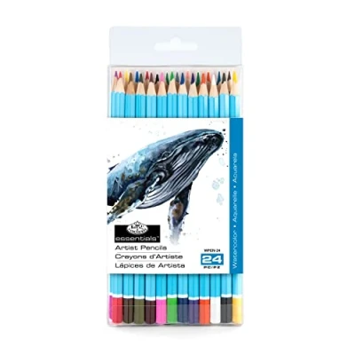 Image of Royal &amp; Langnickel Watercolour Pencils (Pack of 24)