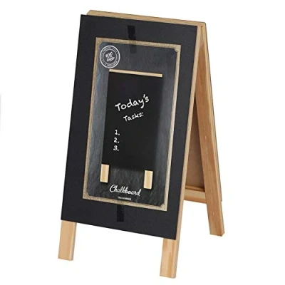 Image of SW Table Top Chalkboard Tabletop Blackboard Reminder Notes Memo Art Gift Present