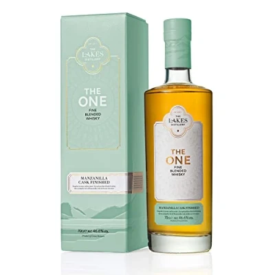 Image of The Lakes Distillery One Fine Blended Whisky Manzanilla Cask Finished (46.6% ABV, 70cl)