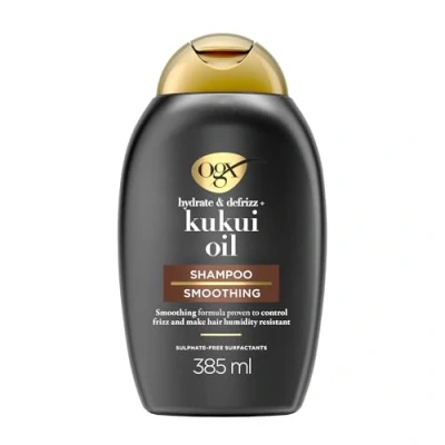 Image of OGX Kukui Oil Shampoo for Frizzy Hair, 385ml