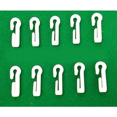 Image of Silent Gliss 40 3571 CURTAIN TRACK HOOKS Small hook to attach gliders