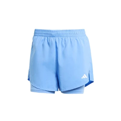 Image of adidas Performance W MIN 2IN1 SHO Sports shorts, Women&#039;s, Size: XS, Blue fusion white