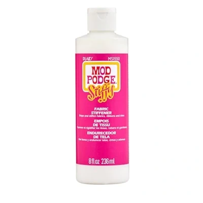 Image of Plaid:Craft Stiffy Fabric Stiffener Set, 4.82 x 5.08 15.74 cm