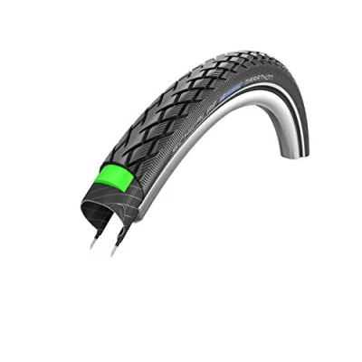 Image of Schwalbe Marathon, Copertone Unisex Adulto, Schwarz, Drahtreifen, 28 622 b/b+RT hs420 EC 67 epi