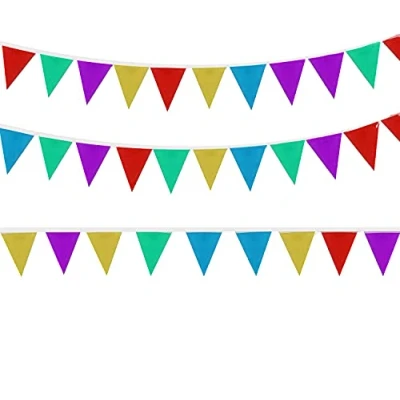 Image of 10 Metre PVC Double Sided Bunting 20 Flags