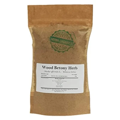 Image of Herba Organica Wood Betony Herb Stachys Officinalis L Herbal Tea (50g)