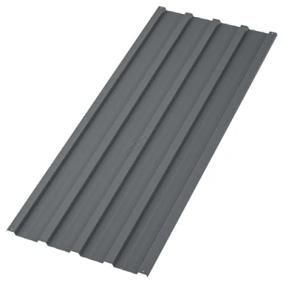 Image of BIRCHTREE 24x Roof Sheets Corrugated Garage Shed Side Panels Metal Roofing Covers Carport Greenhouse 1080mm x 426mm RSS02 Grey