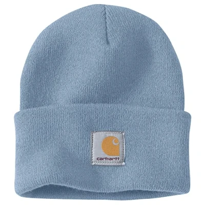Image of Carhartt Men&#039;s Knit Cuffed Beanie, Alpine Blue, OFA