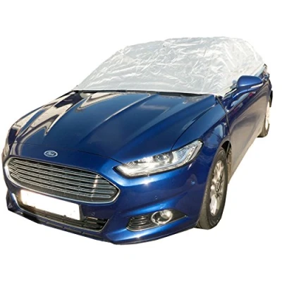 Image of UKB4C Frost Ice Snow Car Windscreen Window Top Cover Fits Nissan Pulsar