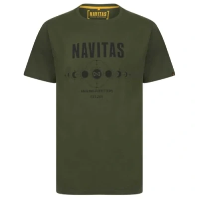 Image of Navitas Moon Phase T Shirt Green Fishing Outdoor Clothing (UK, Alpha, XL, Regular, 1, Green)