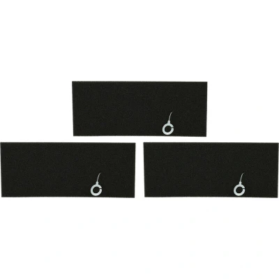 Image of 3x Vacuum Cleaner Filter compatible with Bosch gl 40 bagless pro parquet hepa 2200W BSGL42282, BSGL4228201 Foam Vhbw