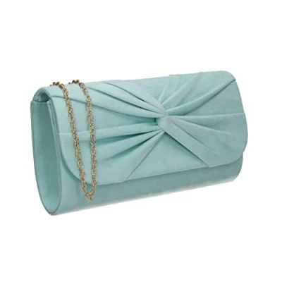 Image of Swankyswans Women&#039;s Louise Clutch Bag, Mint, One Size