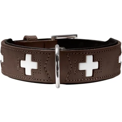 Image of Hunter Collar Swiss 47 54Cm Brown / Black