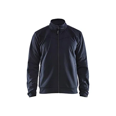 Image of Blaklader 336225268699XS Zip Sweat Jacket Dark Navy/Black, Xs