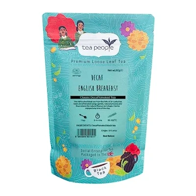 Image of Tea People Decaf English Breakfast 75g Retail Pack