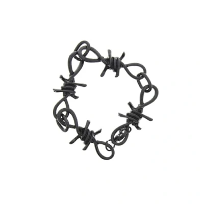 Image of Zac&#039;s Alter Ego Barbwire Chain Bracelet Black or SIlver