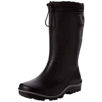 Image of Spirale Unisex Stratos Rain Boot, Black, 8 UK