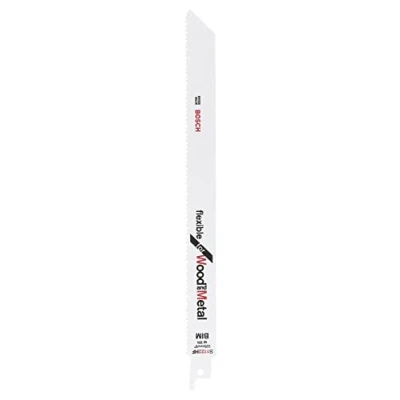 Image of Bosch Professional 25 pieces sabre saw Blade S 1122 HF Flexible for Wood and Metal (Length 225 mm, accessories)