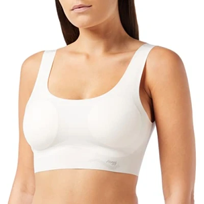 Image of Sloggi Women&#039;s ZERO Feel Top EX Bustier , ANGORA, XS