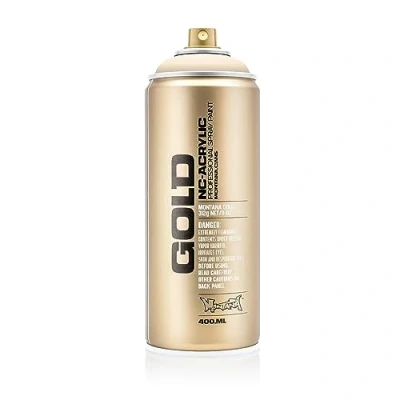 Image of Montana Spray Can Gold 400 ml, White Orange, 400ml