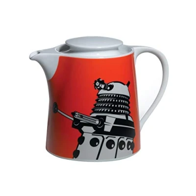 Image of BBC Worldwide Doctor Teapot Dalek, Orange