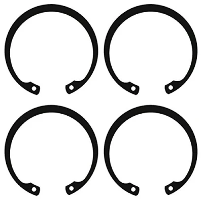 Image of 4pc 64mm x 2mm Internal Circlip Trailer Bearing Retainer Retaining Fastener
