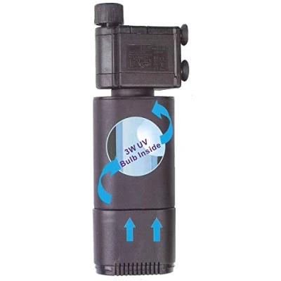 Image of Mini Green Killing Machine Aquarium UV Filter Sterilizer with 3W Bulb Inside