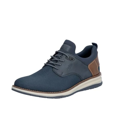 Image of Rieker Men&#039;s 14750 Loafer, Blue, 6.5 UK