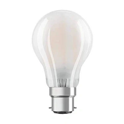 Image of Osram LED Lamp Base: B22d Warm White 2700 K 7 W Replacement for 60 Retrofit Classic A DIM, Single Pack, Bulb