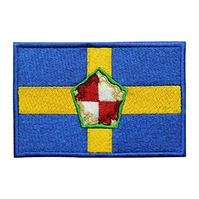 Image of PEMBROKESHIRE County Flag Logo Embroidered Iron on Patch Sew Badge Applique for Clothes