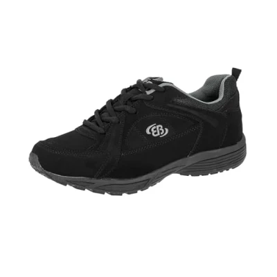 Image of Bruetting Unisex Hiker Nordic Walking Shoes, Black (Black/Grey), 12.5 UK