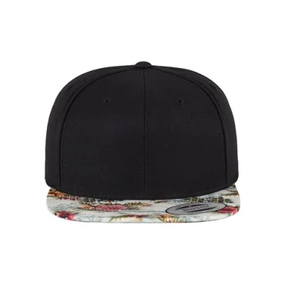 Image of Flexfit Floral Snapback Cap, Size: One Size, Mint
