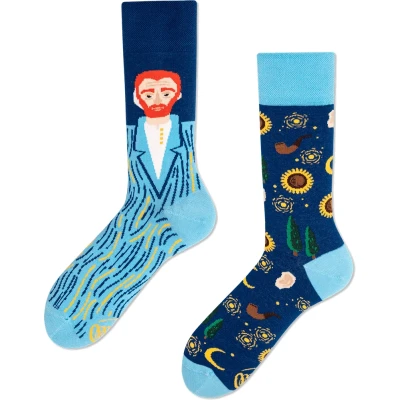 Image of Many Mornings Socks Van Gogh Multicolour size 39 42