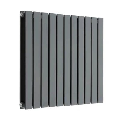 Image of Sterling Arlie Anthracite Double Flat Panel Horizontal Radiator 595mm x 770mm