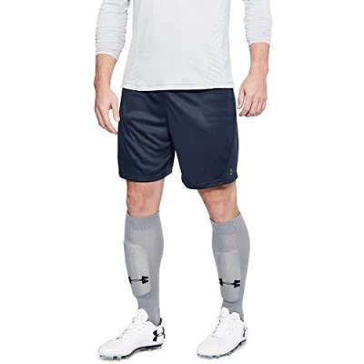 Image of UNDKU#Under Armour Men Challenger II Knit Short Midnight Navy/ Moroccan Blue/ Graphite (412), LG