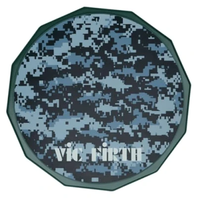 Image of Vic Firth Digital Camo Design Practice Drumstick Pad 6&quot;