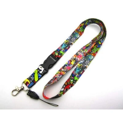 Image of MyldanAutoDesign STICKERBOMB LANYARD JAP JDM EURO DRIFT CAR TRACK MOD GIFT STICKER BOMB KEYRING