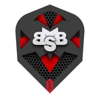 Image of Shot Dart Flights Michael Smith Bully Boy Tenacious Defiant Believe Achieve (Tenacious)