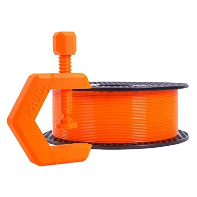 Image of Prusament Prusa Orange, PETG Filament 1.75mm 1kg Spool (2.2 lbs), Diameter tolerance +/ 0.02mm