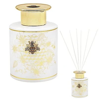 Image of Home Inspirations LP47384 Honeycomb Bees Diffuser For Adults Multicolor Accessory, One Size
