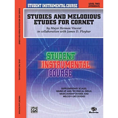 Image of Studies and Melodious Etudes for Cornet, Level II: Student Instrumental Course