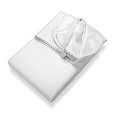 Image of Setex Waterproof Towelling Incontinence Sufferers/for Use As for Hygiene Conscious Mattress Protector Protection, COTTON, white, 140 cm x 200