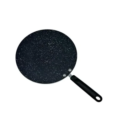 Image of Bargain House Flat Tawa Non Stick Marble Coating Roti Dosa Pancake Maker Crepe Pan Premium Quality (Flat Tawa, 32cm)